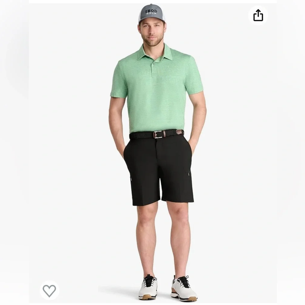IZOD XFG Moisture Wicking Flexible Golf Short - Picture 1 of 5
